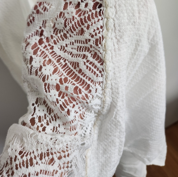 - Free People Southwest Lace Maxi Dress Size XL - Picture 10 of 12